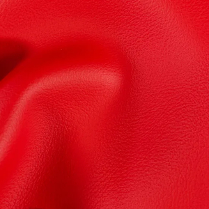 Ready to Ship 0.8mm Red Car Leather Stocklot for Center Console
