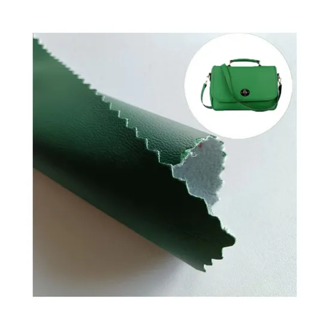 PVC Faux Leather for Handbags China Wholesaler 0.8mm Brushed Backing Embossing