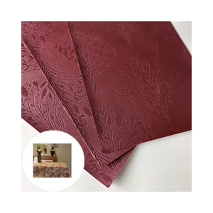 PVC Leatherflexible Embossing Pattern Faux Synthetic Leather for Furniture Decoration