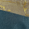 Golden Waterproof 0.4mm Knitted Afghan Decorative PVC Artificial Leather