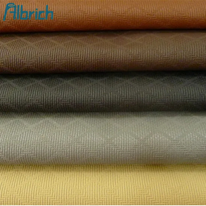 PVC Leather Imitation Embroidery Automobile Seat Cushion Fabric Leather Decorative Leather