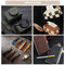 Embroidery Quilted Soft Leather Knitted Fabric