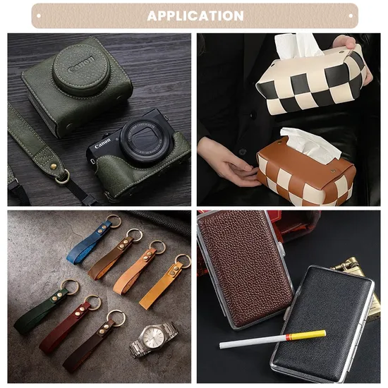 Embroidery Quilted Soft Leather Knitted Fabric