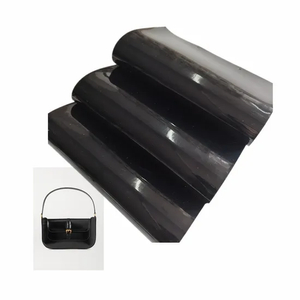 PVC Rexine Leather for Women Handbags Shoe Upper Shiny Mirror PU Patent