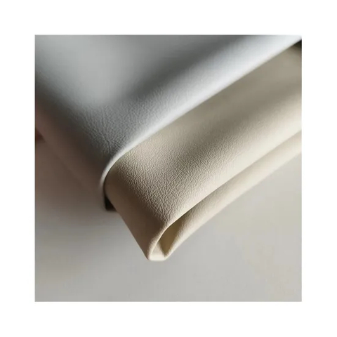 Synthetic Leather 1.0mm Soft Grain Brushed Backing PVC Leather Roll Artificial Leather for Car Seat Cover