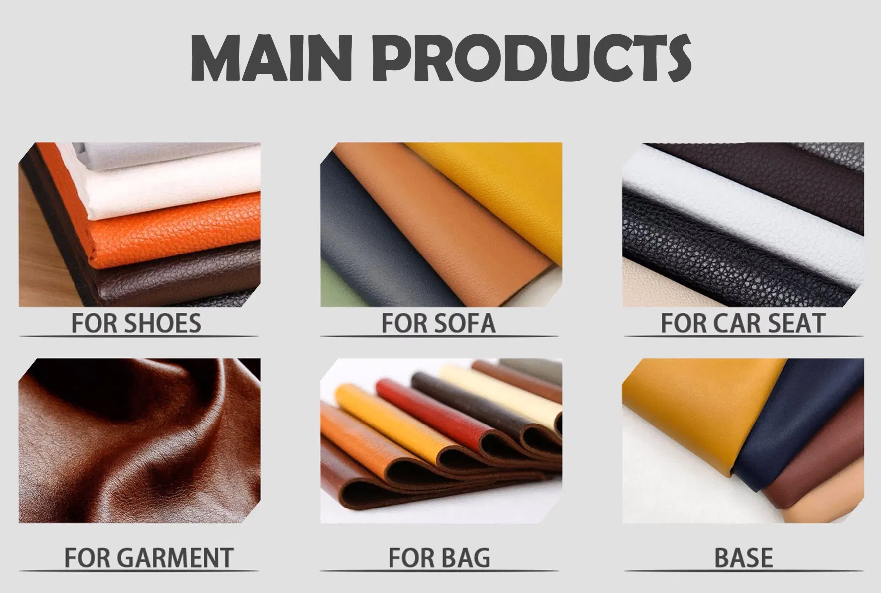 Free Sample PVC PU Faux Leather