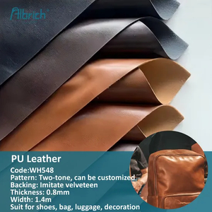 Wholesale Synthetic PU Leather Rexine Shoe Material Upholstery Fabric for Bags Faux Leather Wh548 East China Fair