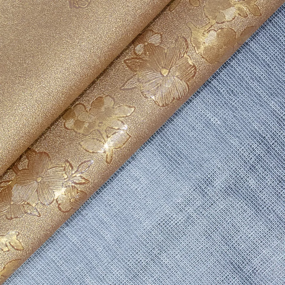 Fashion Afghanistan Ethnic Style PVC Synthetic Leather for Decoration, Hot Sale Rexine Leather