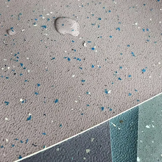 PVC Leather 2.2mm Thickness PVC Plastic Vinyl Floor Leather