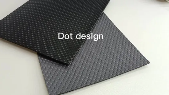 PVC Floor Leather with Acupuncture Cotton Backing Synthetic Leather