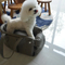 Fashion Faux Leather Dog Bed for Car, Soft PP Cotton Synthetic Leather Pet Net for out Door