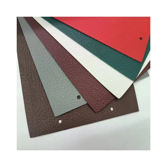 PVC Leather Durable Wear Resistant Automotive Synthetic Leather for Car Upholstery