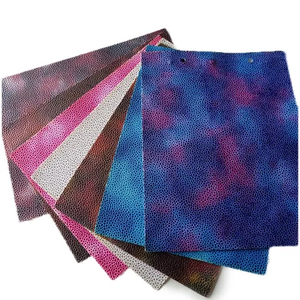 Artificial PVC Leather Customized Decorative Brush Backing Waterproof Anti-Scratch for Decorative Ball Leather