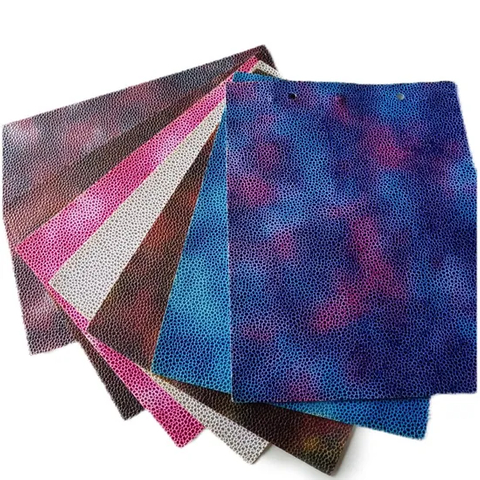 Artificial PVC Leather Customized Decorative Brush Backing Waterproof Anti-Scratch for Decorative Ball Leather