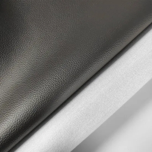 1mm Eco-Friendly Bamboo Backing Faux Leather for Sofa Upholstery