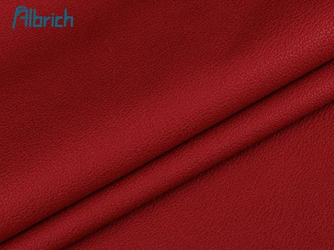 Faux Leather High Quality Lichi Grain PU for Notebook Cover Sofa Bag