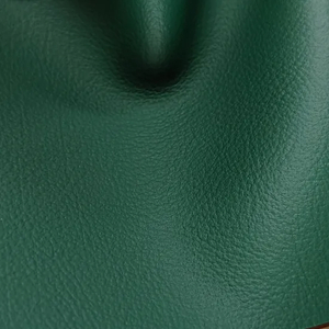 Ready to Ship 0.8mm Deep Green PVC Leather Stocklot for Car Armrests