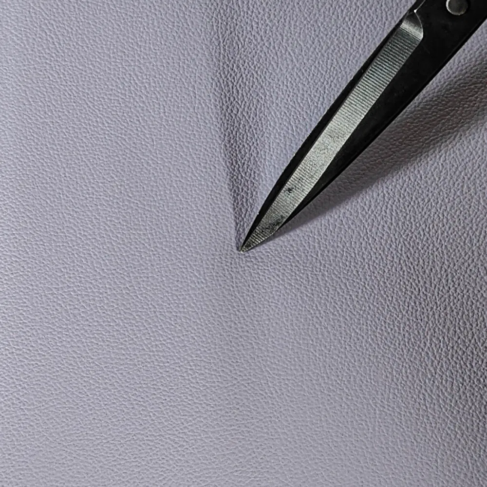 Lavender Eco-Friendly Degradable PU Synthetic Leather
