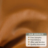 1mm Orange Eco-Friendly Apple Bio-Based PU Leather for Shoe
