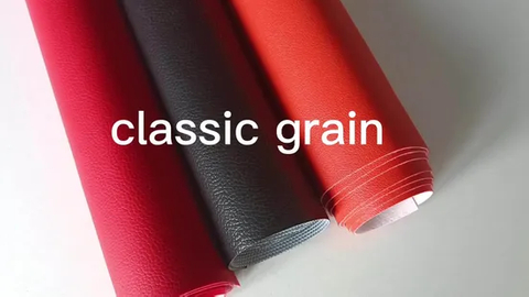 Artificial Material Free Samples PVC Faux Car Seat Leather Fabric for Car Upholstery