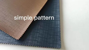 High Quality Pattern Leather Crocodile Pattern Faux Leather Fabric PU PVC Synthetic