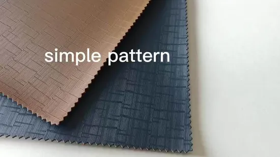 High Quality Pattern Leather Crocodile Pattern Faux Leather Fabric PU PVC Synthetic