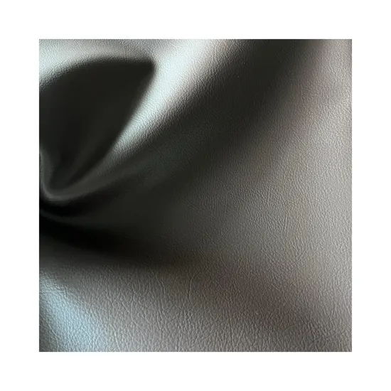 Synthetic Leather Good Quality 0.9mm French Terry Backing PVC Synthetic Leather for Car Seat Chair Cover Fake DOT