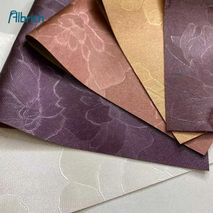 Artificial Leather Decorative Vinyl High Quality Florals Chair Seat Embossed Fabric
