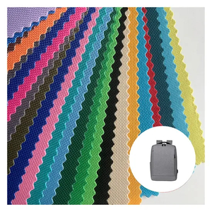 PVC Oxford Leather Waterproof Check Ripstop Oxford Fabric for Schoolbag Luggage Briefcase