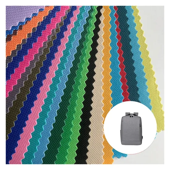 PVC Oxford Leather Waterproof Check Ripstop Oxford Fabric for Schoolbag Luggage Briefcase