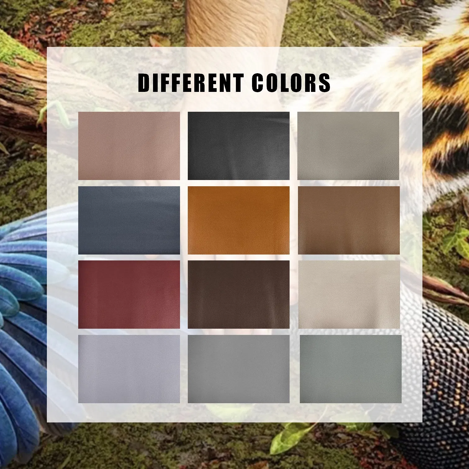 Lavender Eco-Friendly Degradable PU Synthetic Leather