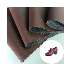 PVC Synthetic Shoe Leather for Footwear Light 0.65mm Pounds Backing Rexine