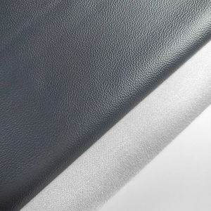 1mm Dark Blue Bio-Based PU Faux Leather for Car