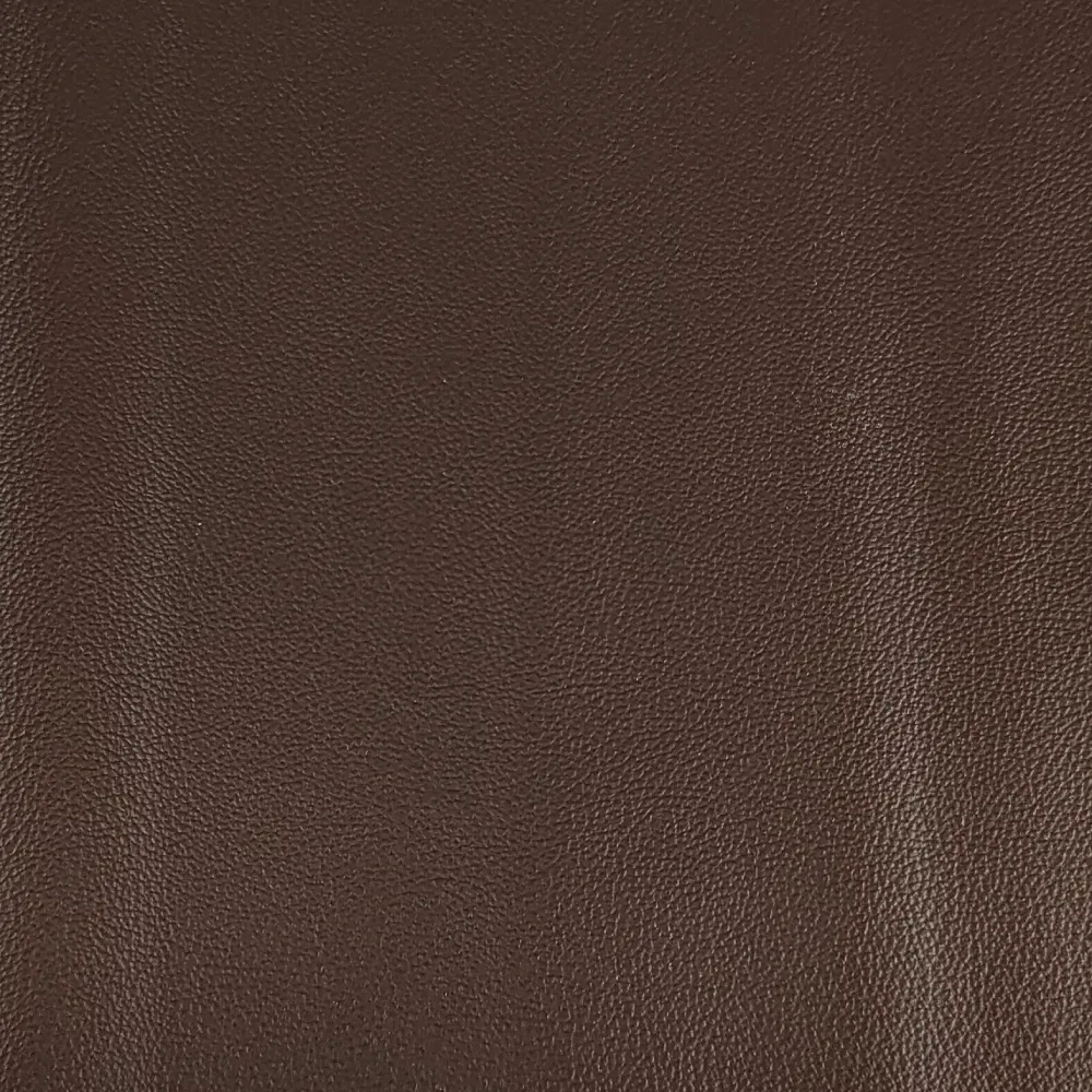 1mm High Quality Dark Brown PU Leather for Car Seat