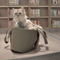 Fashion Faux Leather Dog Bed for Car, Soft PP Cotton Synthetic Leather Pet Net for out Door