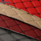 PVC Leather Classical Printed Quilted Embroidered Sponge Composite Coil PVC Roll for Car Seat