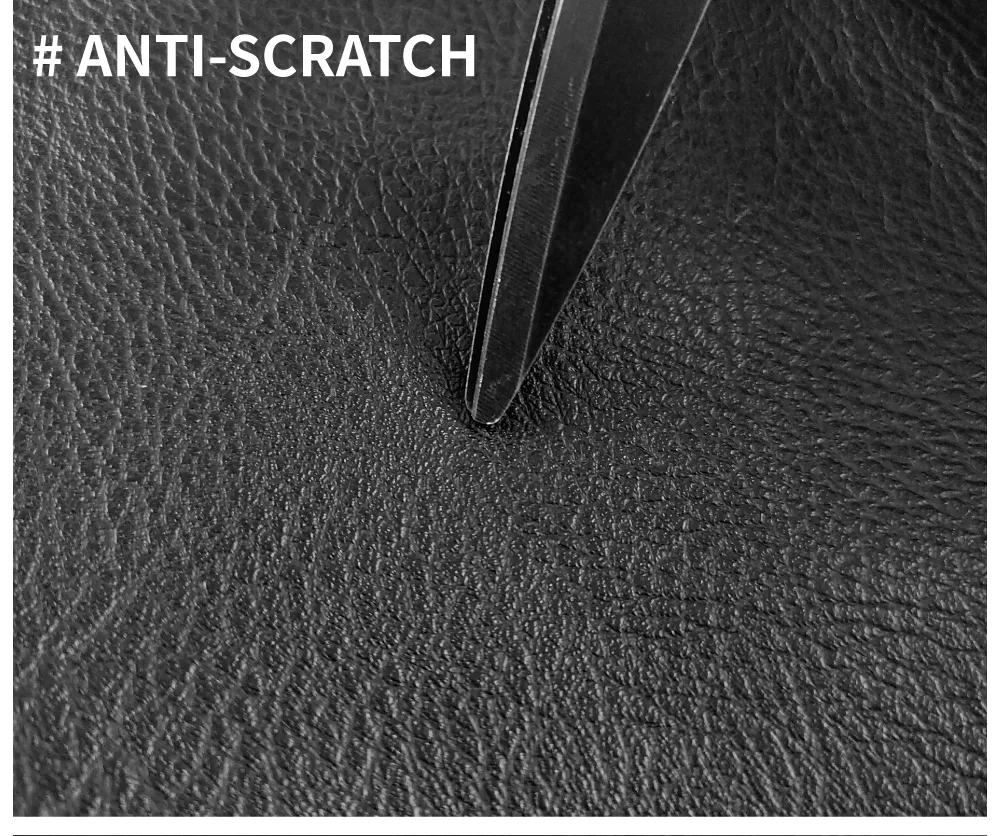 Wholesales 18inch Standard Size Classic Living Room Sofa Black Pillow Case, Waterproof Faux Leather Throw Pillow Covers for Home