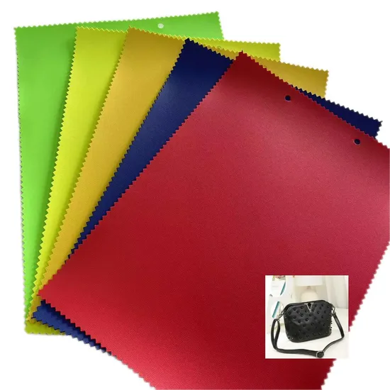 PVC Leather Colorful Design Shoe 1.25mm Thickness Scratch Proof Waterproof Filament Fabric for Shoes
