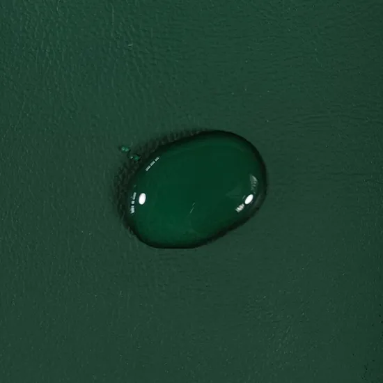 Ready to Ship 0.8mm Deep Green PVC Leather Stocklot for Car Armrests