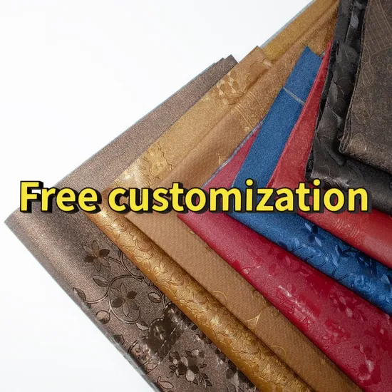 Fashion Afghanistan Ethnic Style PVC Synthetic Leather for Decoration, Hot Sale Rexine Leather