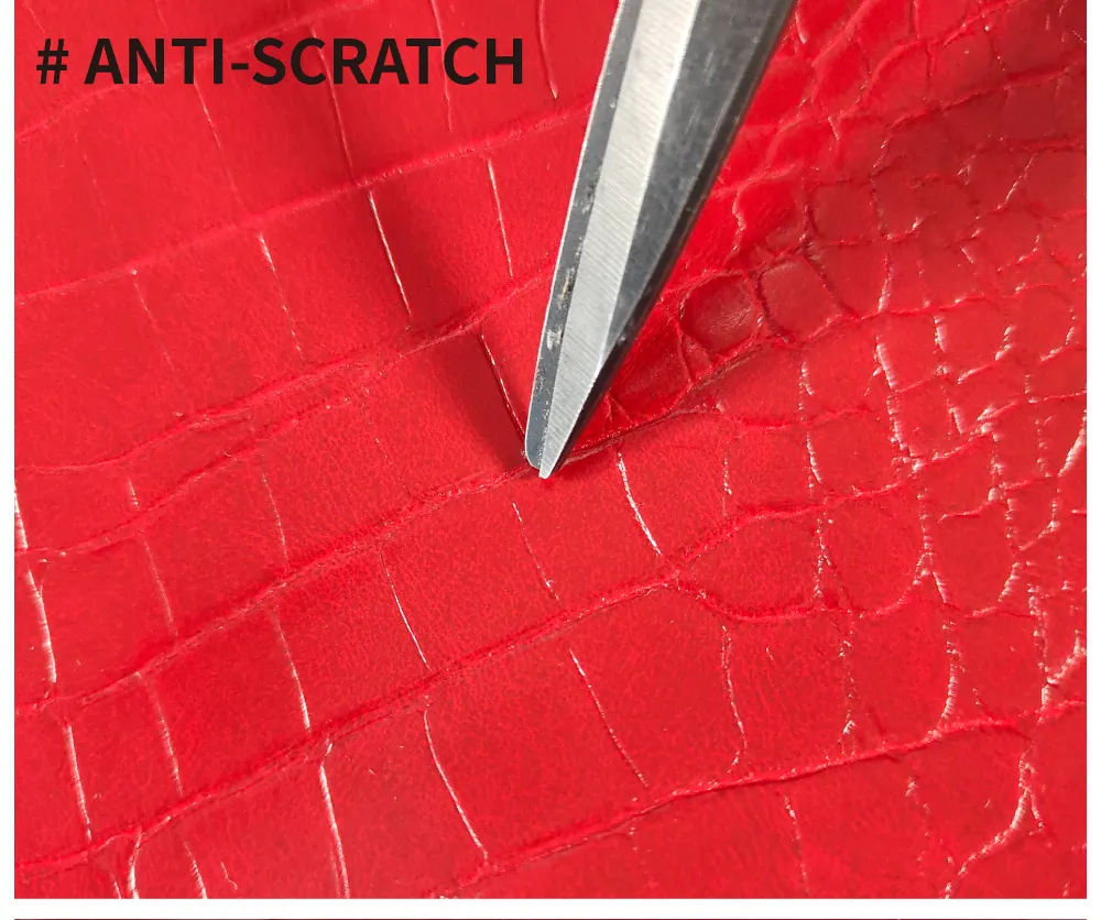 18 Inch Red Crocodile Pillow Case for Sofa Home Hotel