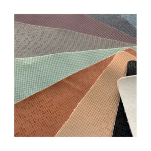 PU Leather New Arrival Designer DOT Pattern Soft Elastic Synthetic PU Leather Fabric, Eco Friendly Anti-Mildew Recycled