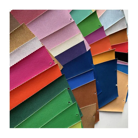 PVC Leather Hot Sale Recycled Anti-Scratch Eco Friendly Bag Faux Leather, High Quality Waterproof Environmental Leather Material for Bags