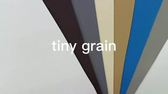 PVC Leather Automotive Synthetic Cuero Leather for Car Seat Competitive Price Custom Embossed