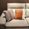 Faux Leather Throw Pillow Cover 18X18 Inch Set of 2 Brown Outdoor Modern Farmhouse Solid Decorative Pillow Covers for Room Couch Living Bedroom Bed Sofa