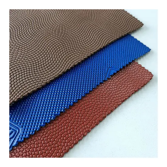 PVC Synthetic Fabric PVC Leather Roll for Ball 1.8mm Thickness Knitted Backing