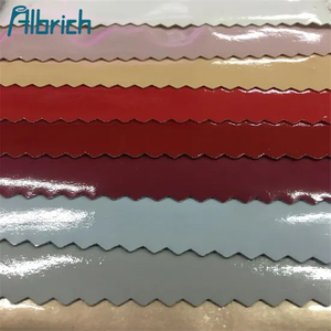 PVC Leather High Quality Manufacturer Design Smooth Mirrored Pattern PVC Synthetic Shoe Bag Leather