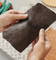PVC Faux Leather for Wallets Bags and Luggages Quality Woven Design Embossed