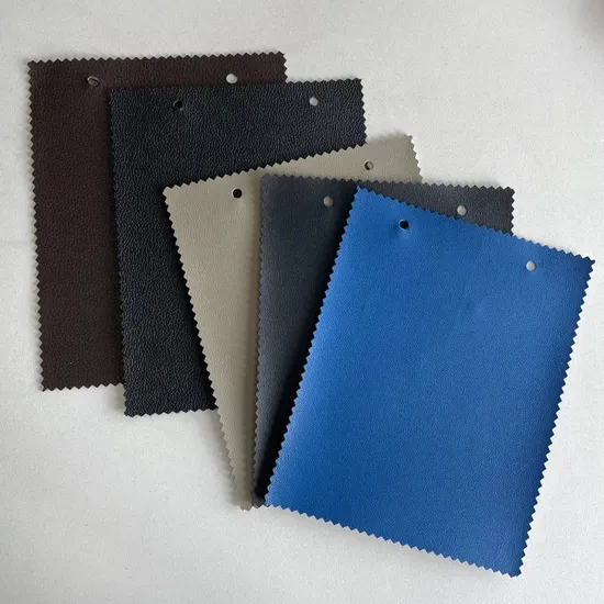 Litchi Grain Waterproof Synthetic PVC Leather for Car Interiors