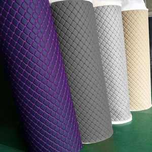 Embroidery Quilted Soft Leather Knitted Fabric